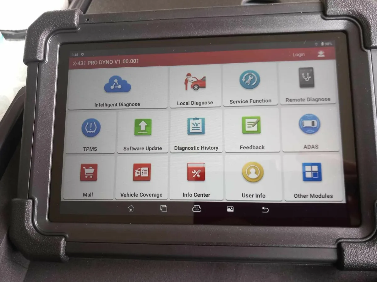 Launch x431- Full system diagnosis tablet - Image 1