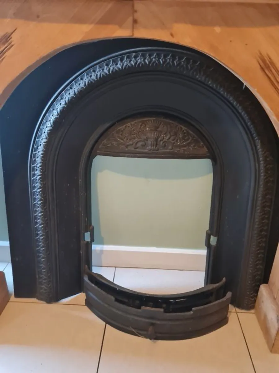 Solid Wood Fireplace - Image 1