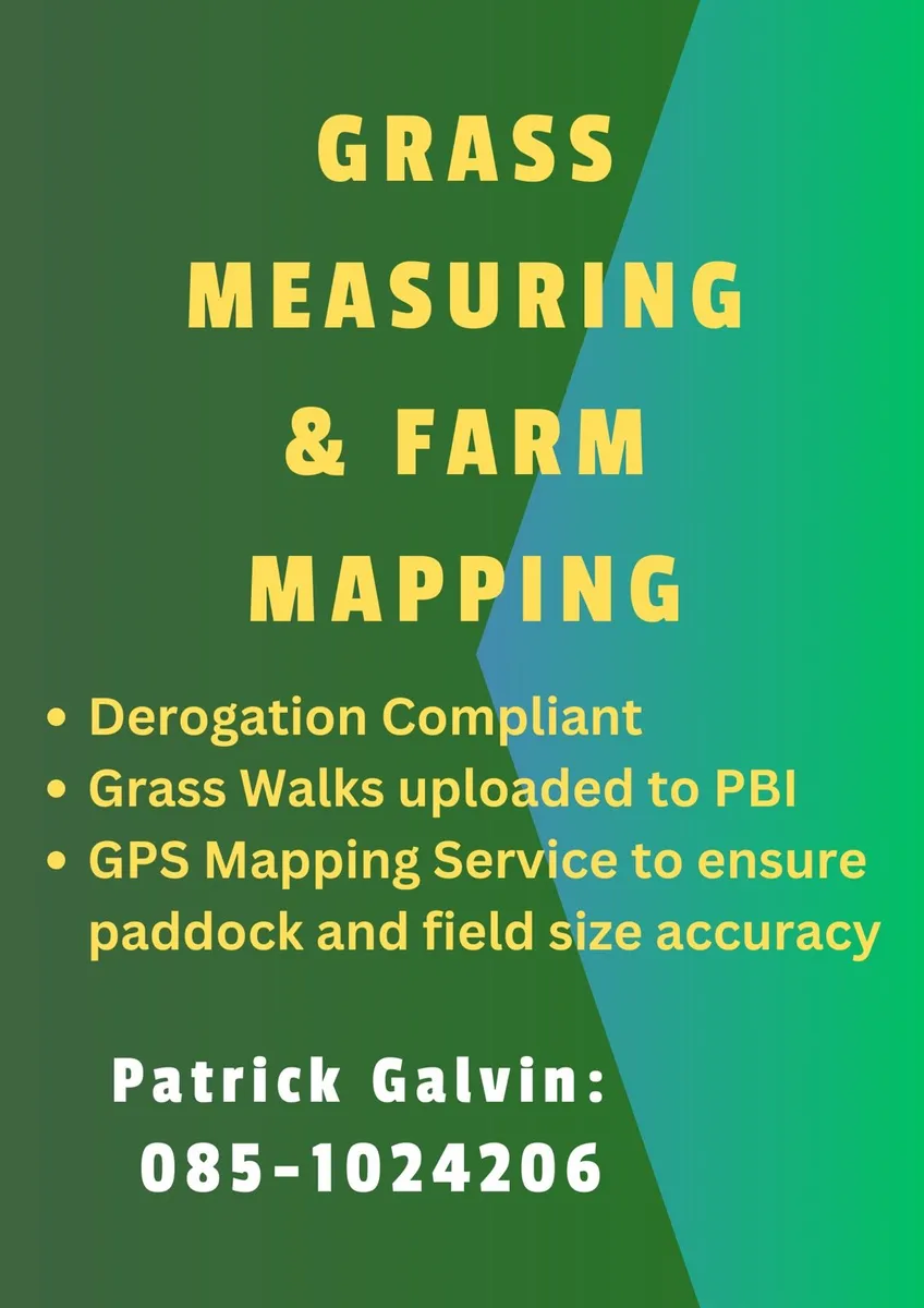 Grass Measuring and Farm Mapping