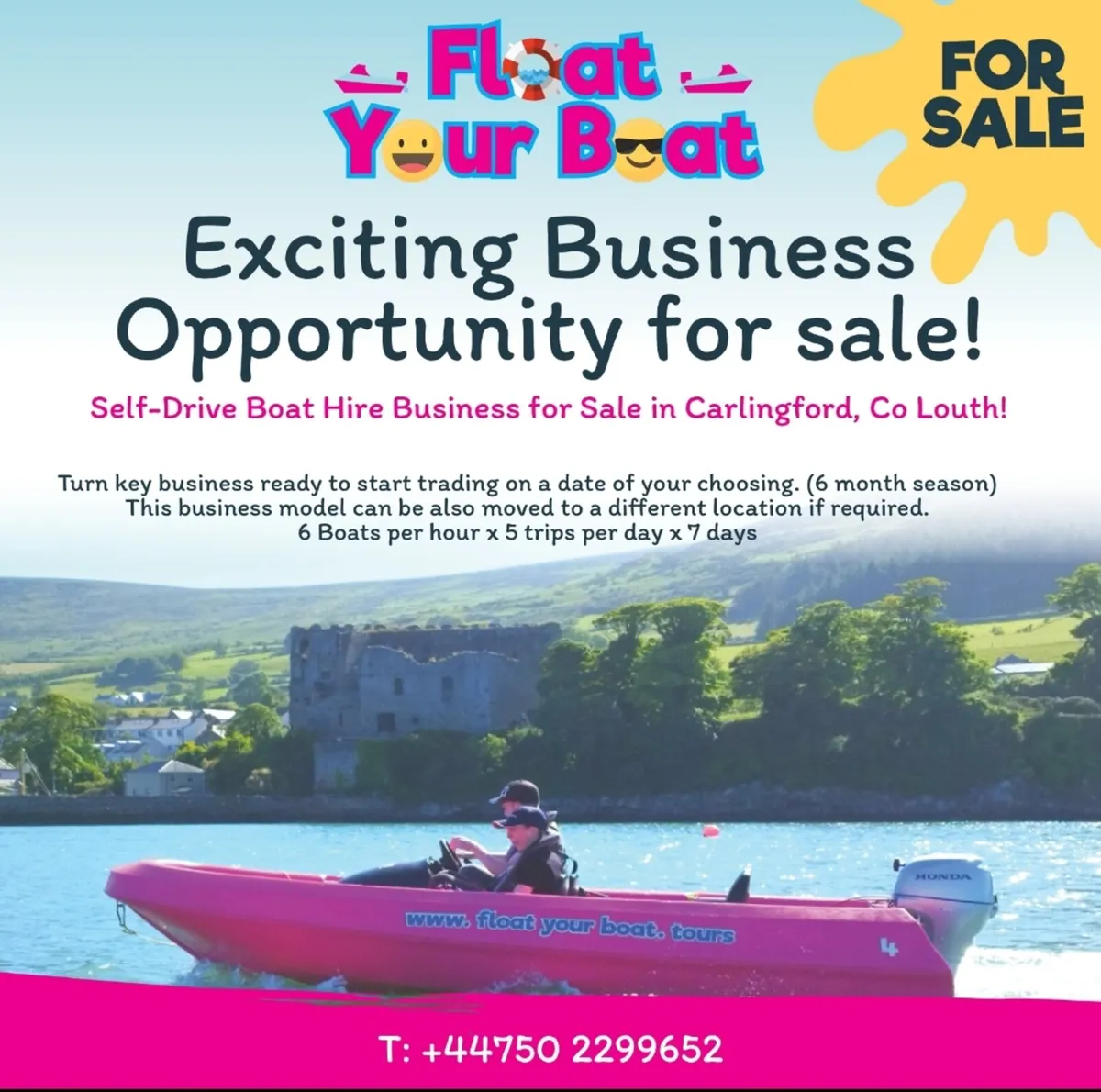 Exciting Self-Drive (6) Boat Hire Business - Image 1