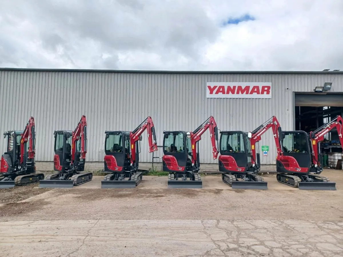 New/Used Yanmar Mini Excavators!!
