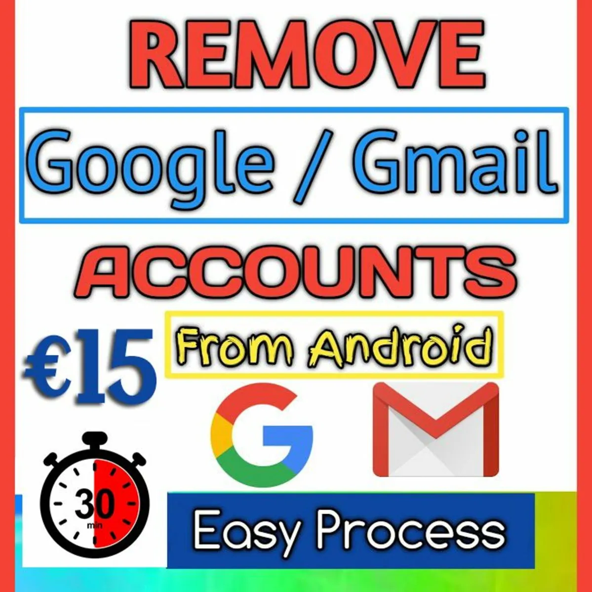 GOOGLE ACC REMOVAL SERVICE Frp Bypass
