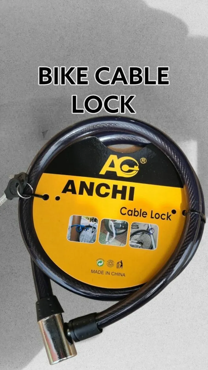 Wire lock best sale for bike