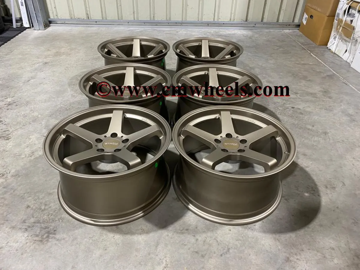 18" Inch DS35 Drift Alloys 5x114.3 silvia Lexus - Image 2