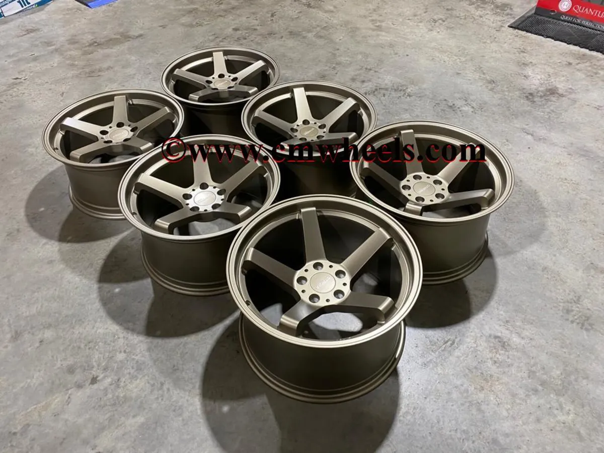 18" Inch DS35 Drift Alloys 5x114.3 silvia Lexus - Image 1