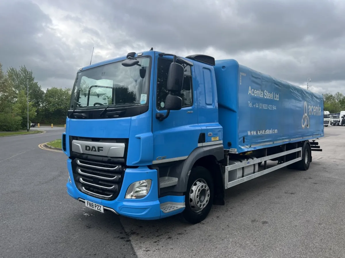 2018 DAF CF 260 4X2 STEEL CARRIER - Image 3