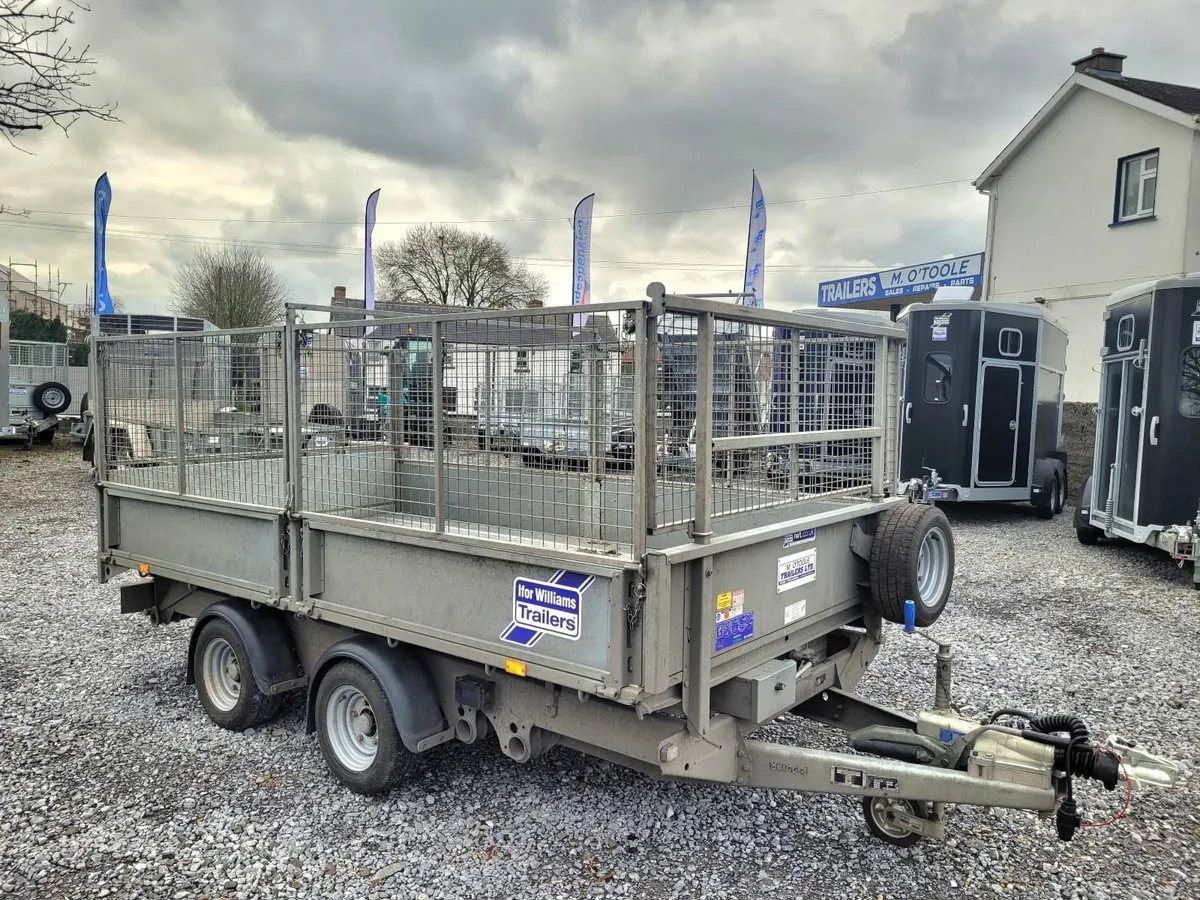 IFOR WILLIAMS 12' x 6'6"  TIPPING TRAILERS
