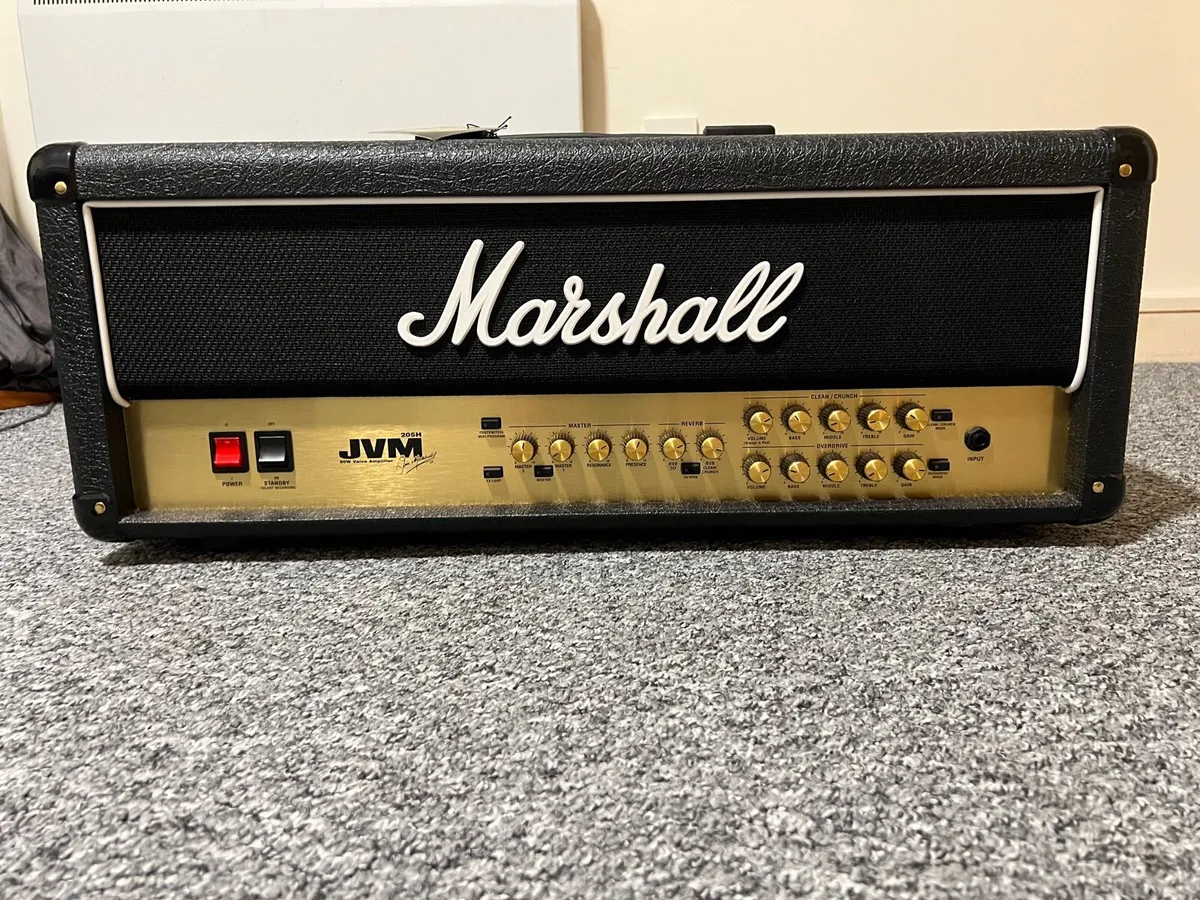Marshall JVM205H w/4 Way FootSwitch