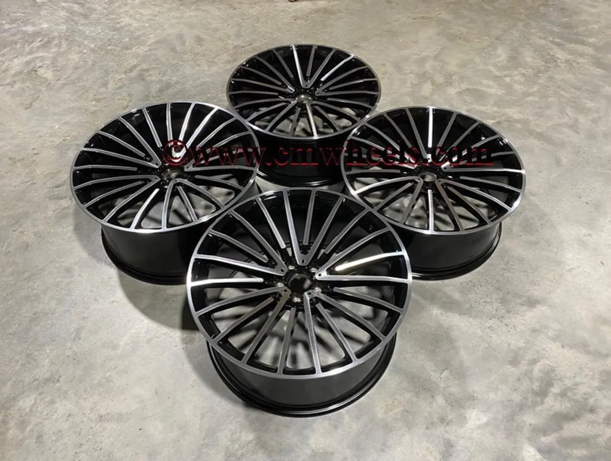 22″ Inch Mercedes GLS Alloys Jeep GLE GLC ML 5X112 - Image 3