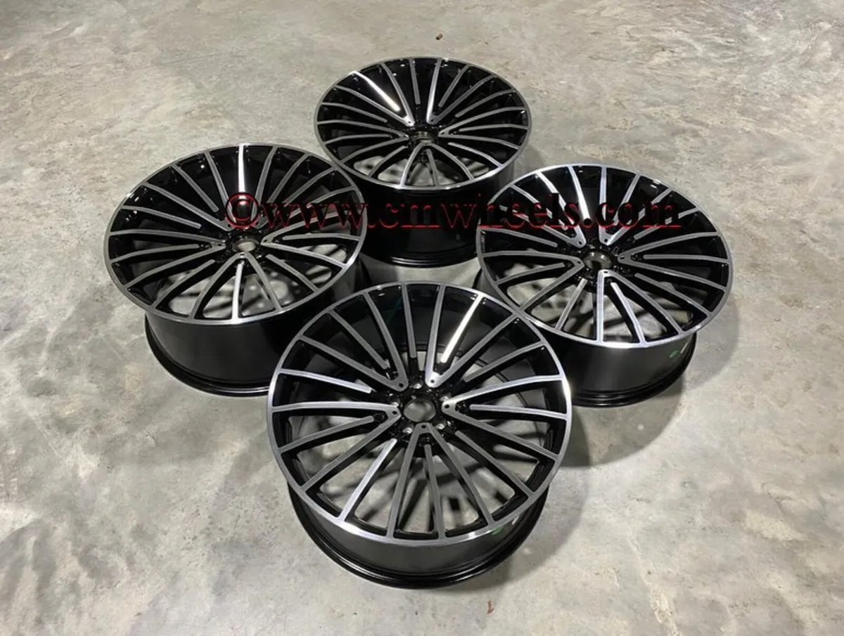 22″ Inch Mercedes GLS Alloys Jeep GLE GLC ML 5X112 - Image 4