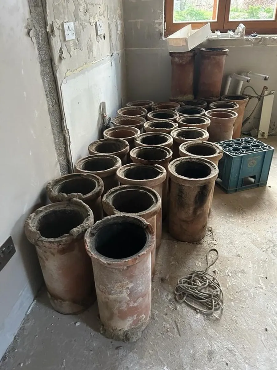 old style chimney pots