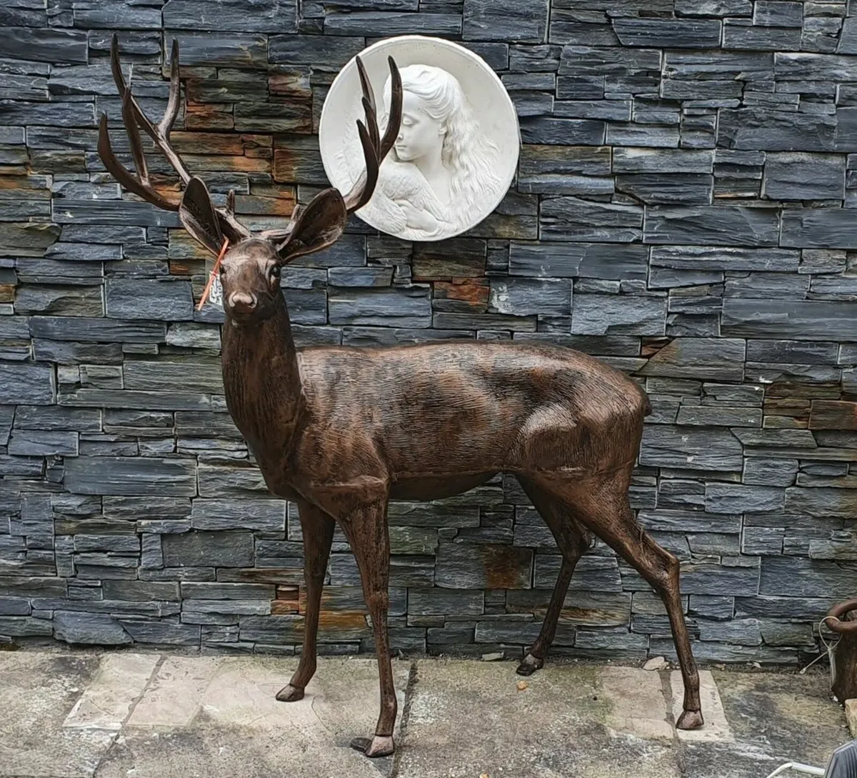 Stag Statues Lifesize