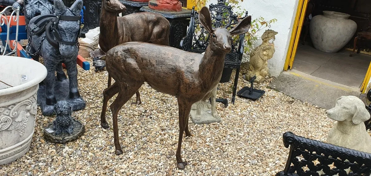 Stag Statues Lifesize - Image 4