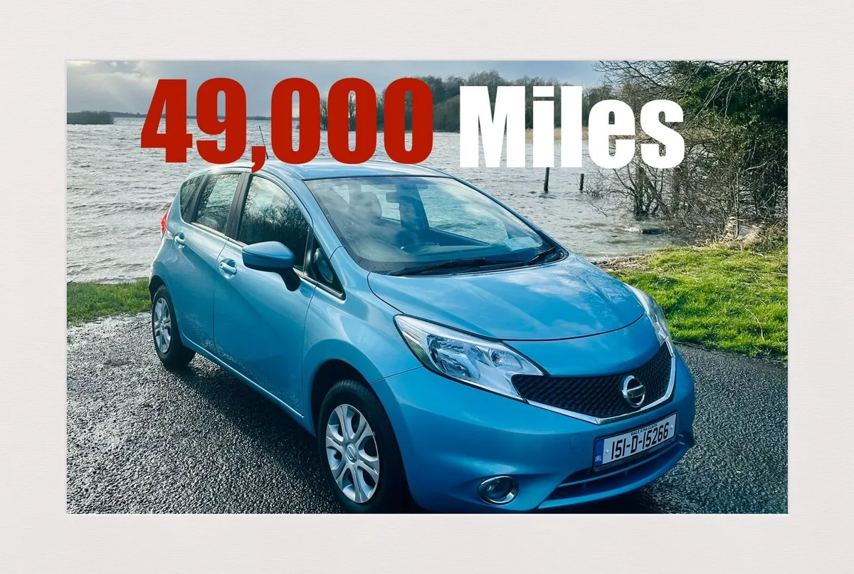 Nissan Note 1.2 SV(Extremely low Mileage)NCT 6/25