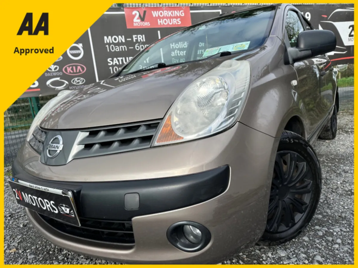 🔵 Nissan Note 1.6 AUTOMATIC NCT & TAX