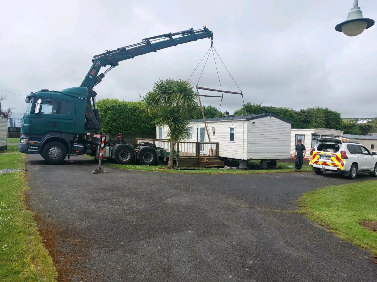 All unwanted mobile homes removed