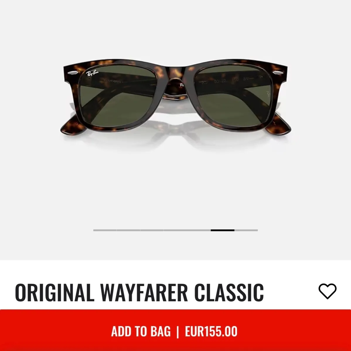 Sunglasses Ray Ban Wayfarer