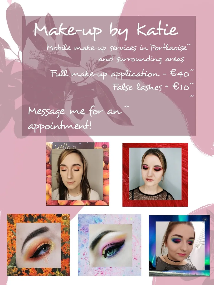 Makeup services around Portlaoise