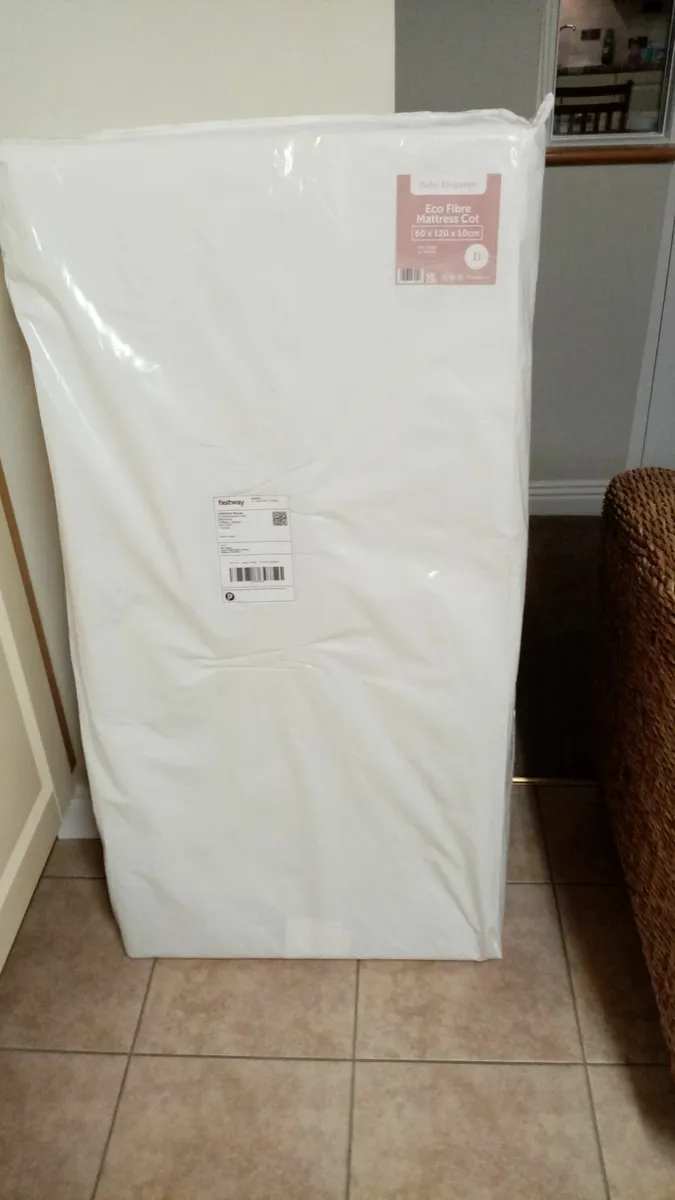 Cot mattress for sale in Co. Galway for €20 on DoneDeal