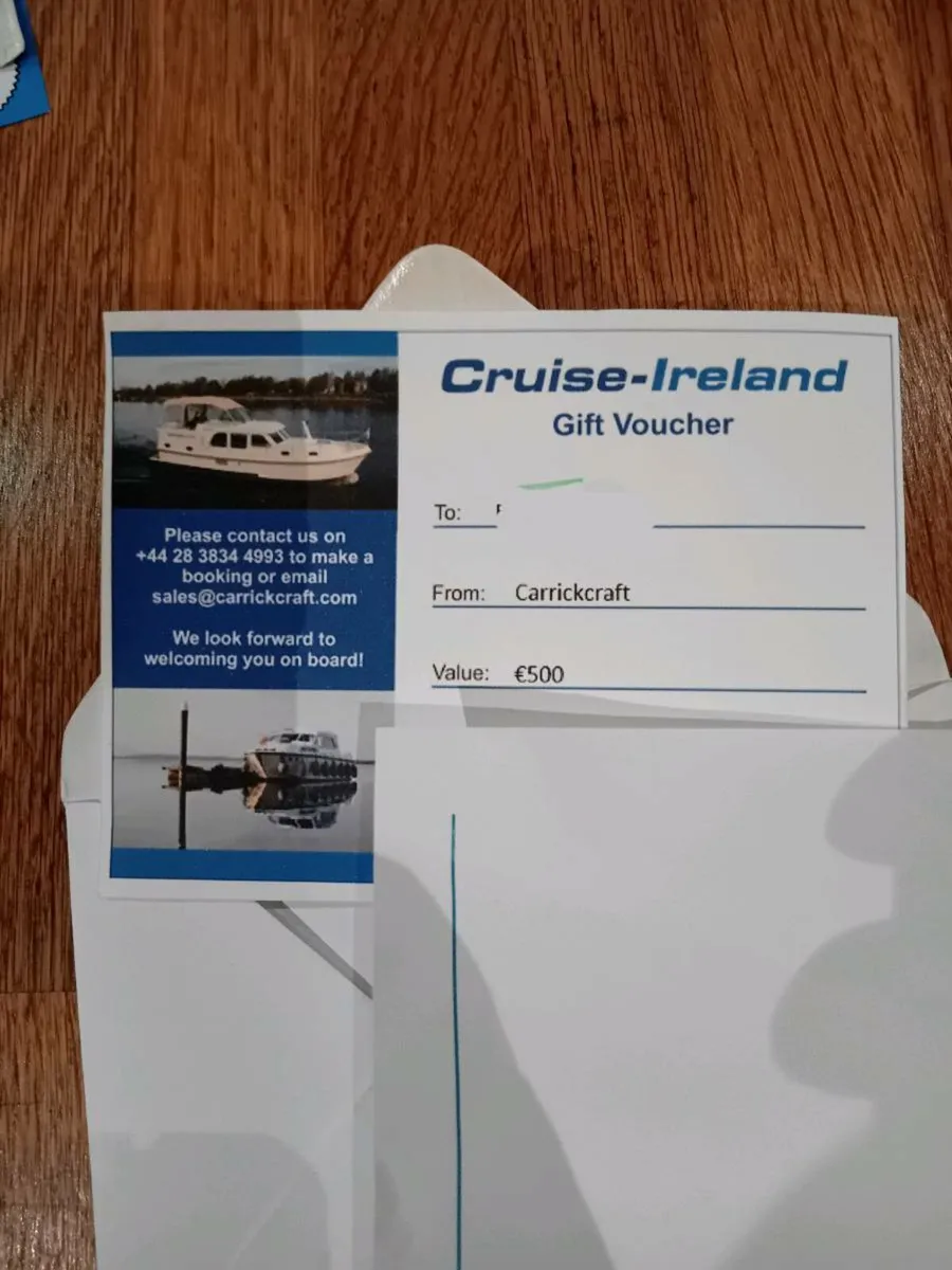 Shannon cruise voucher
