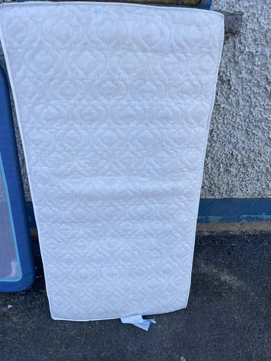 2 cot mattress available(€15each )