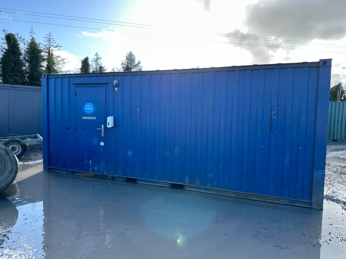 Half Office Half Storage 20ft Container - Image 1