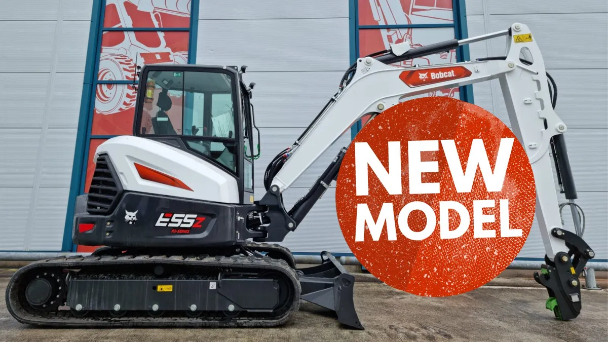 Bobcat E55z Mini Digger | 0% Finance Available - Image 1