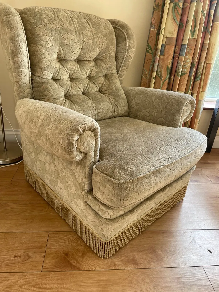 Sofa plus 2 armchairs for sale in Co. Limerick for €50 on DoneDeal