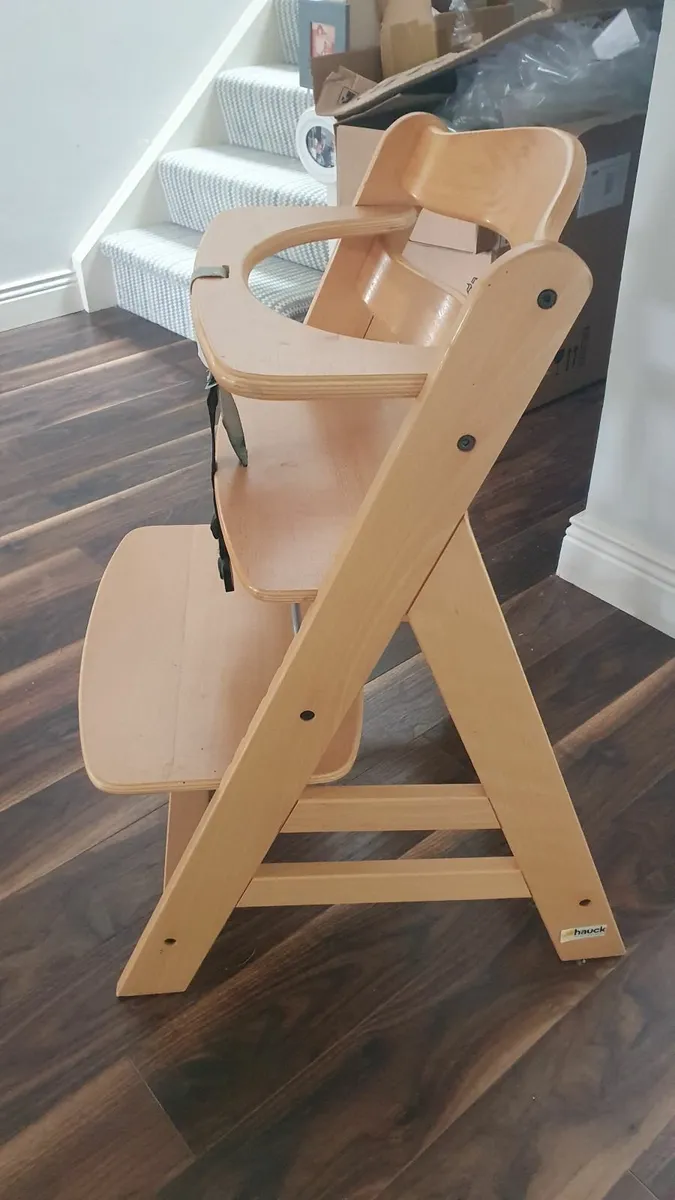 Hauck Wooden High Chair