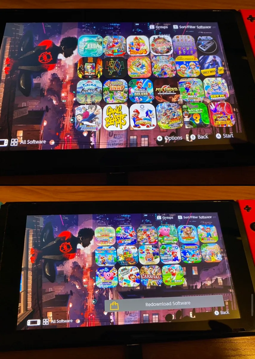 SALE Nintendo Switch with 40+ Games and 3000+