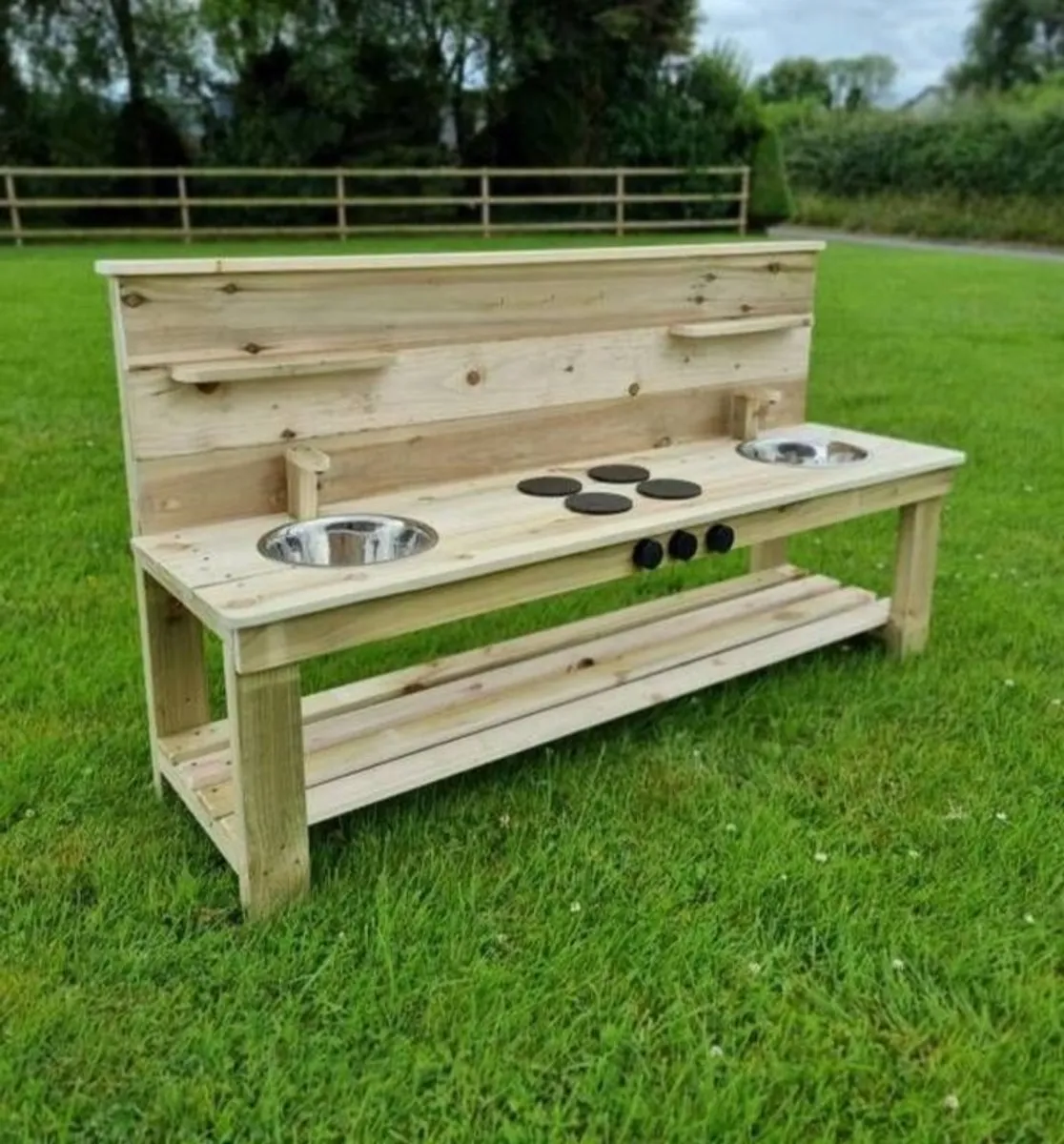 Mud Kitchen - Outdoor Kids Play Toys - Image 3