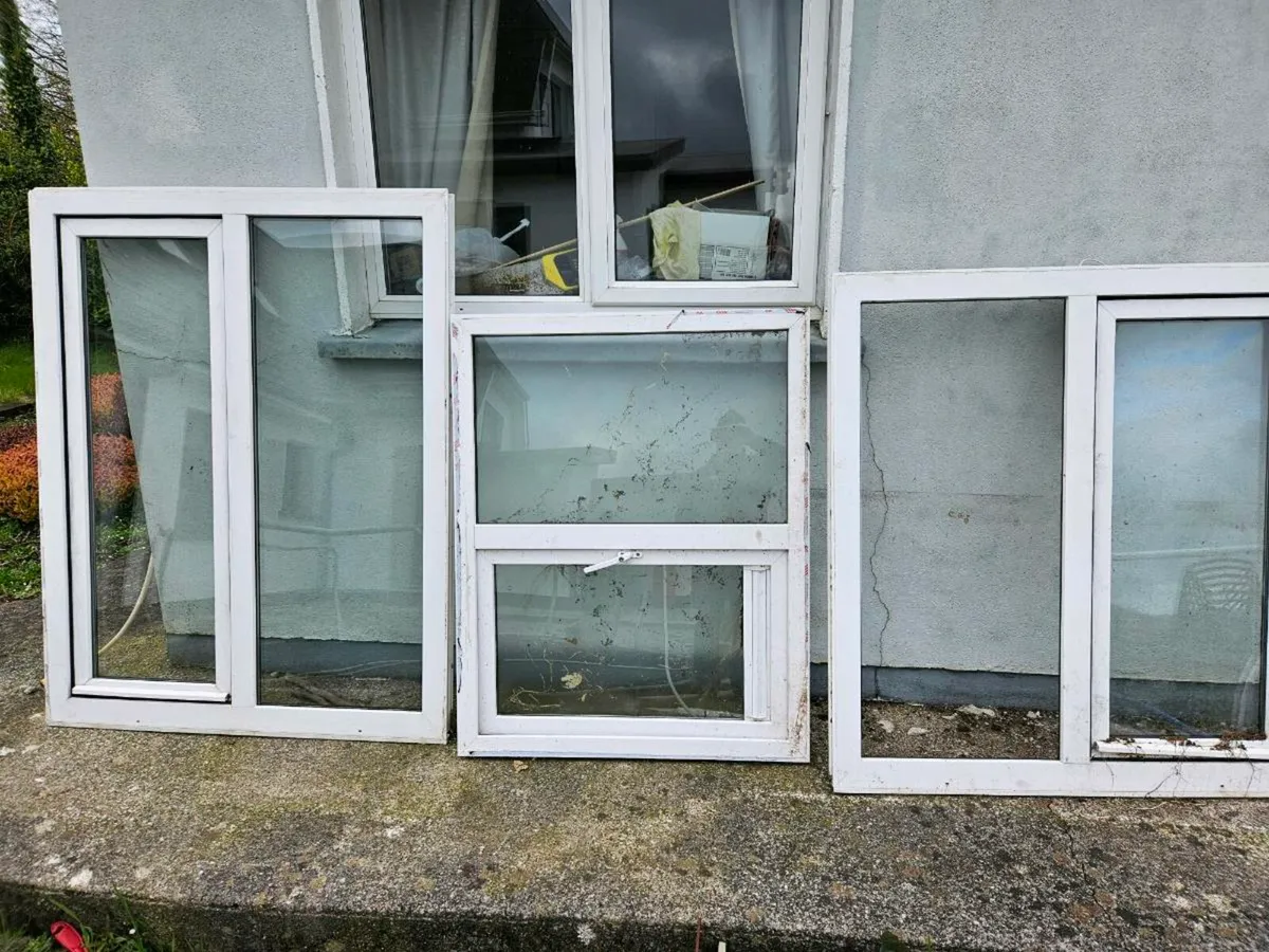 Double Glazed windows for sale. White in colour for sale in Co. Cork