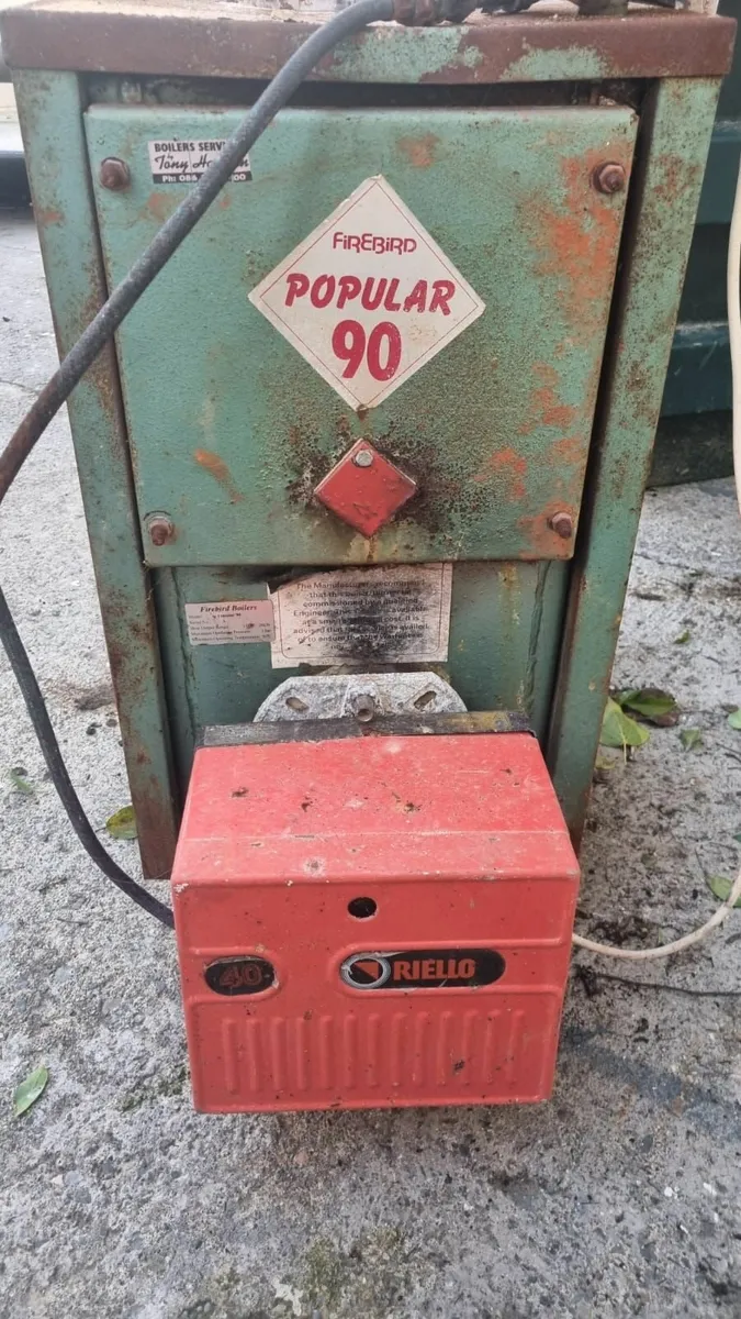 Oil burner firebird popular 90 & tank for sale in Co. Offaly for €280