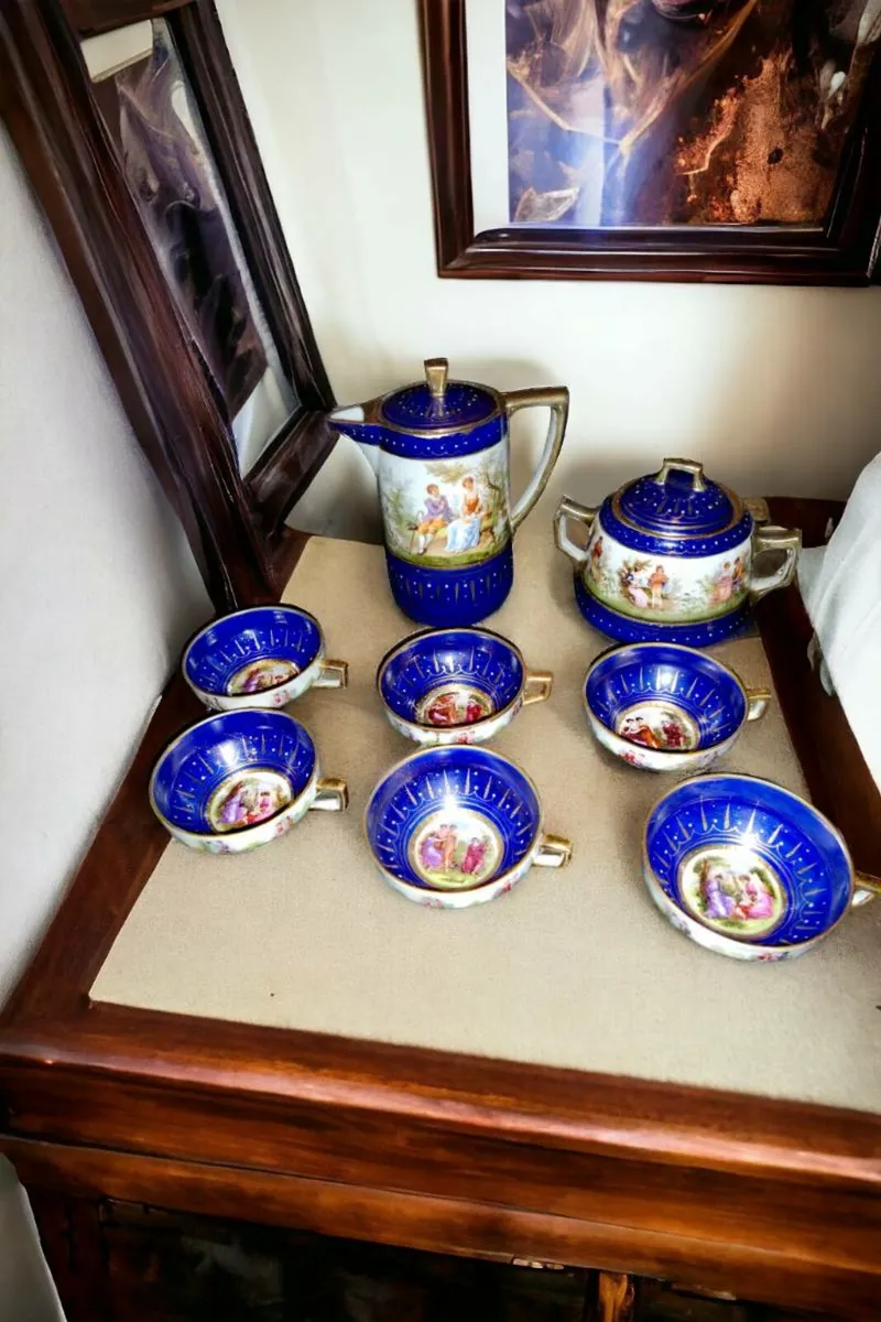 Alt Wien teaset 1880 - Image 2