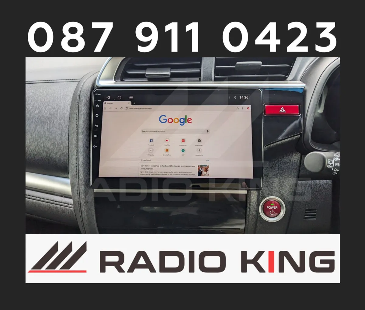PREMIUM CARPLAY HONDA FIT ANDROID AUTO RADIO - Image 4