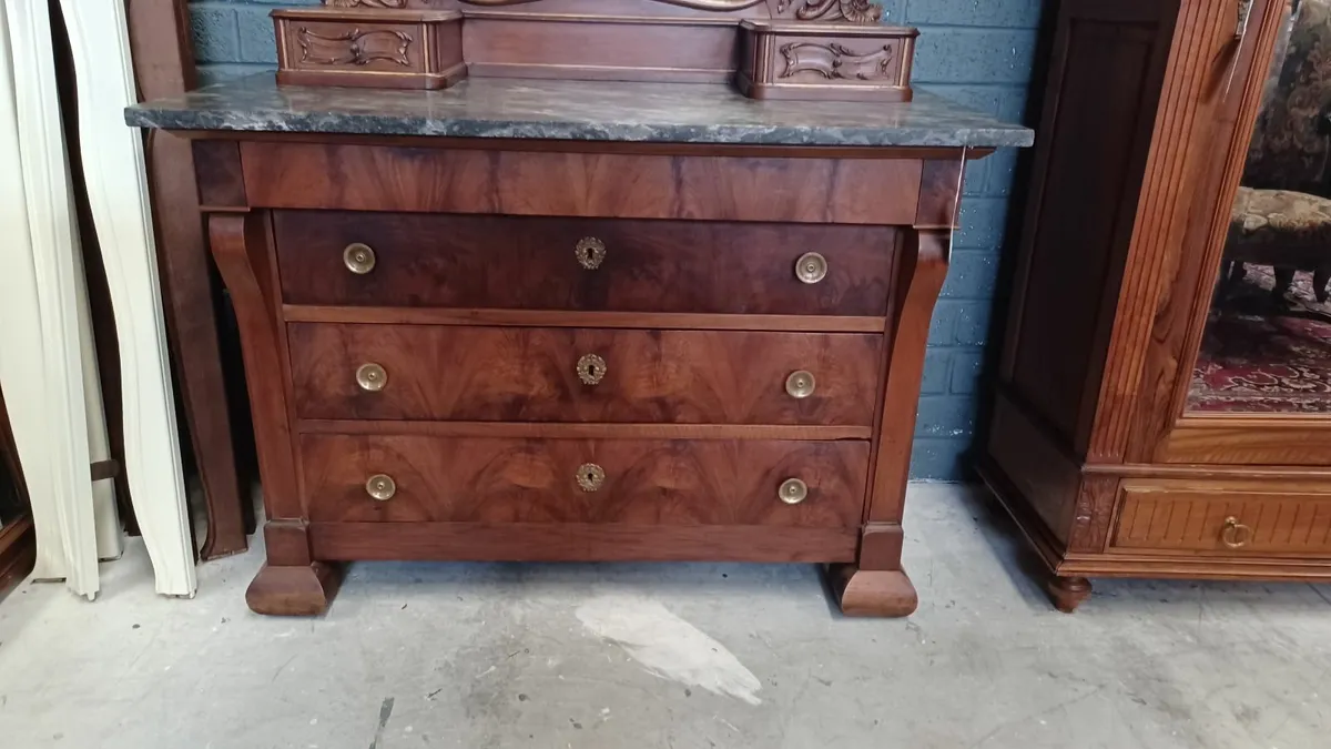 Original French Louis Philippe chest of drawers - Image 2