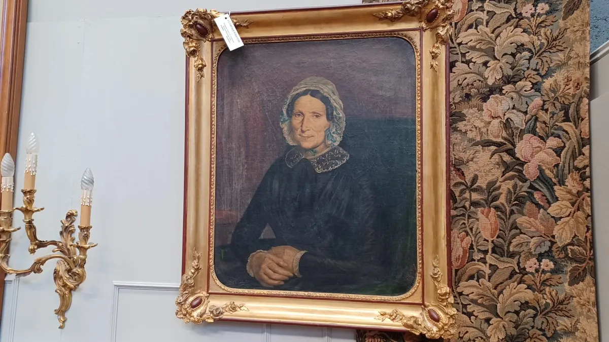 19th Century Victorian Portrait of Woman - Image 1