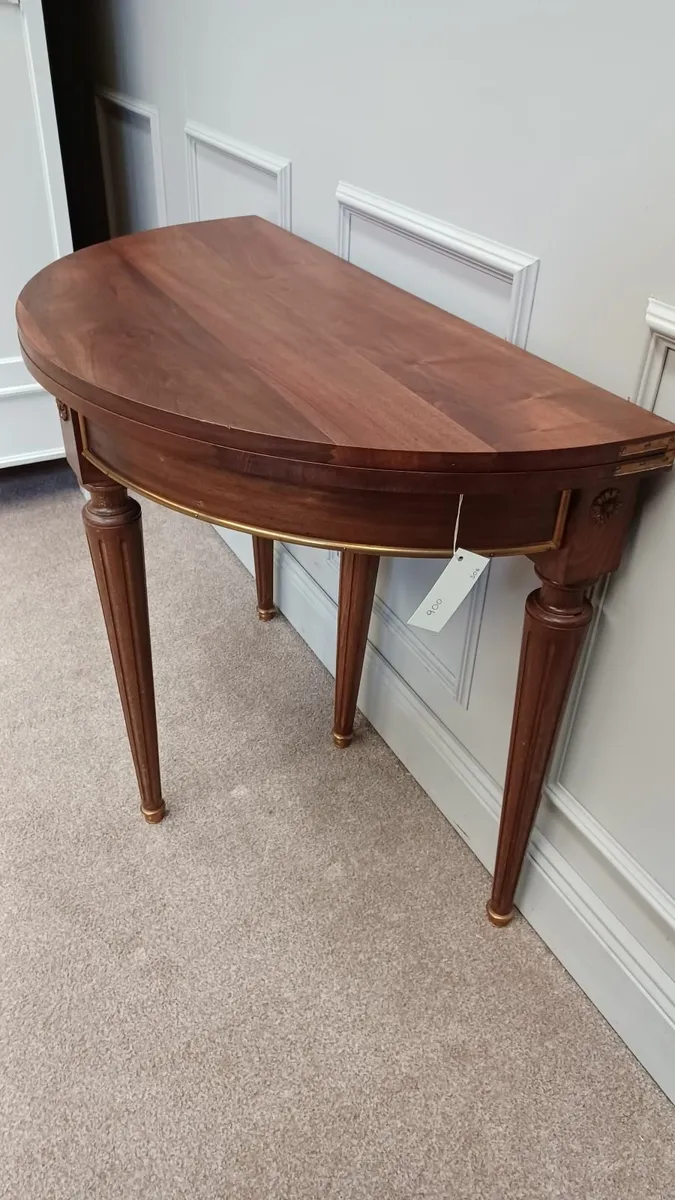 Round table or half-moon console - Image 3