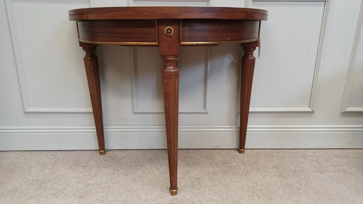 Round table or half-moon console - Image 4