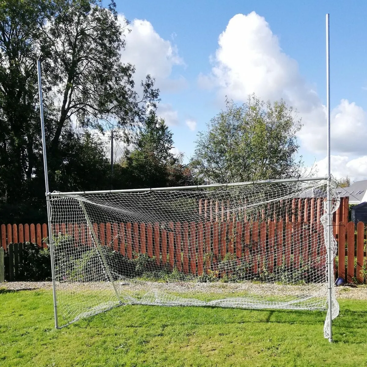 Strong Steel Football Goals - Simplified Building - Image 1