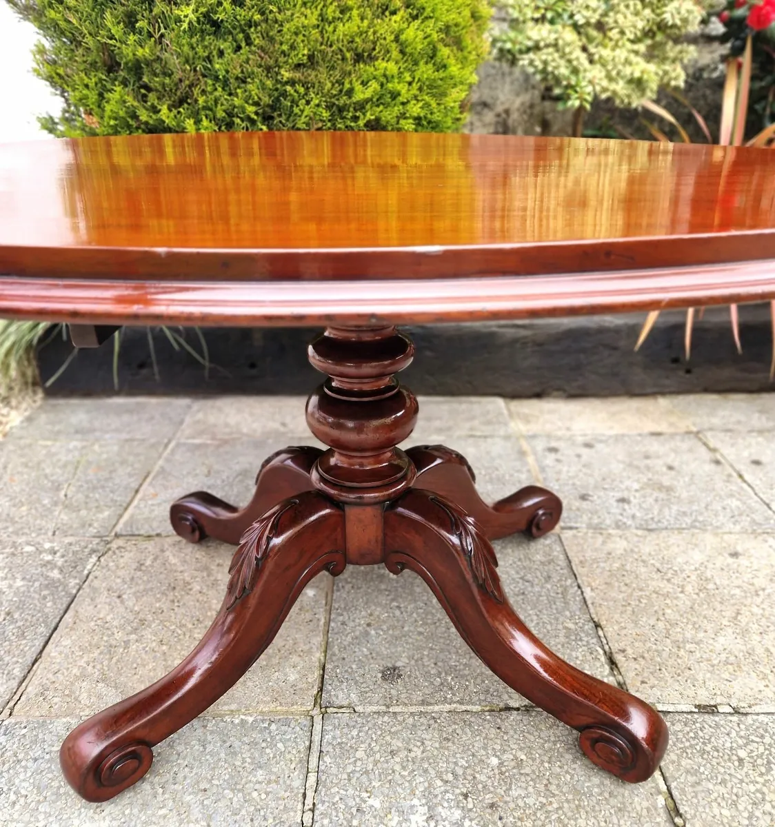 Victorian Oval Breakfast Table- Circa 1860 - Image 2