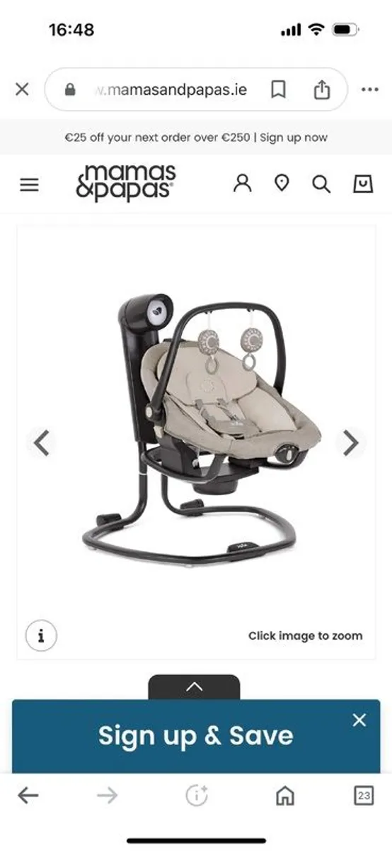 joie serina 2in1 swing seat - Image 3