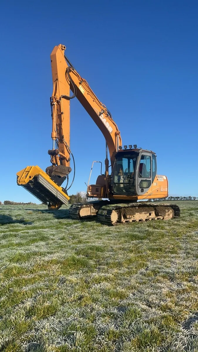Digger hire tree shears/Mulcher, groundworks - Image 1
