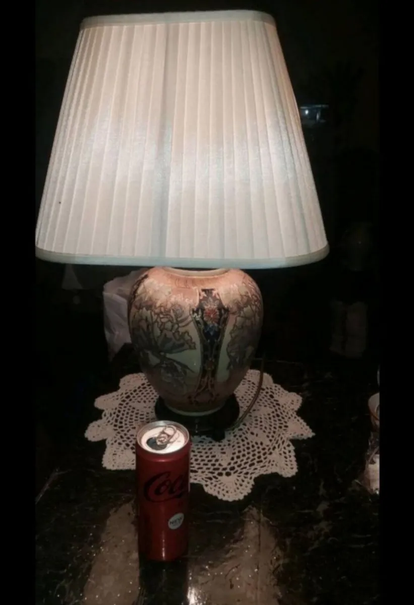 Art Noveau style cloisonne lamp - Image 3