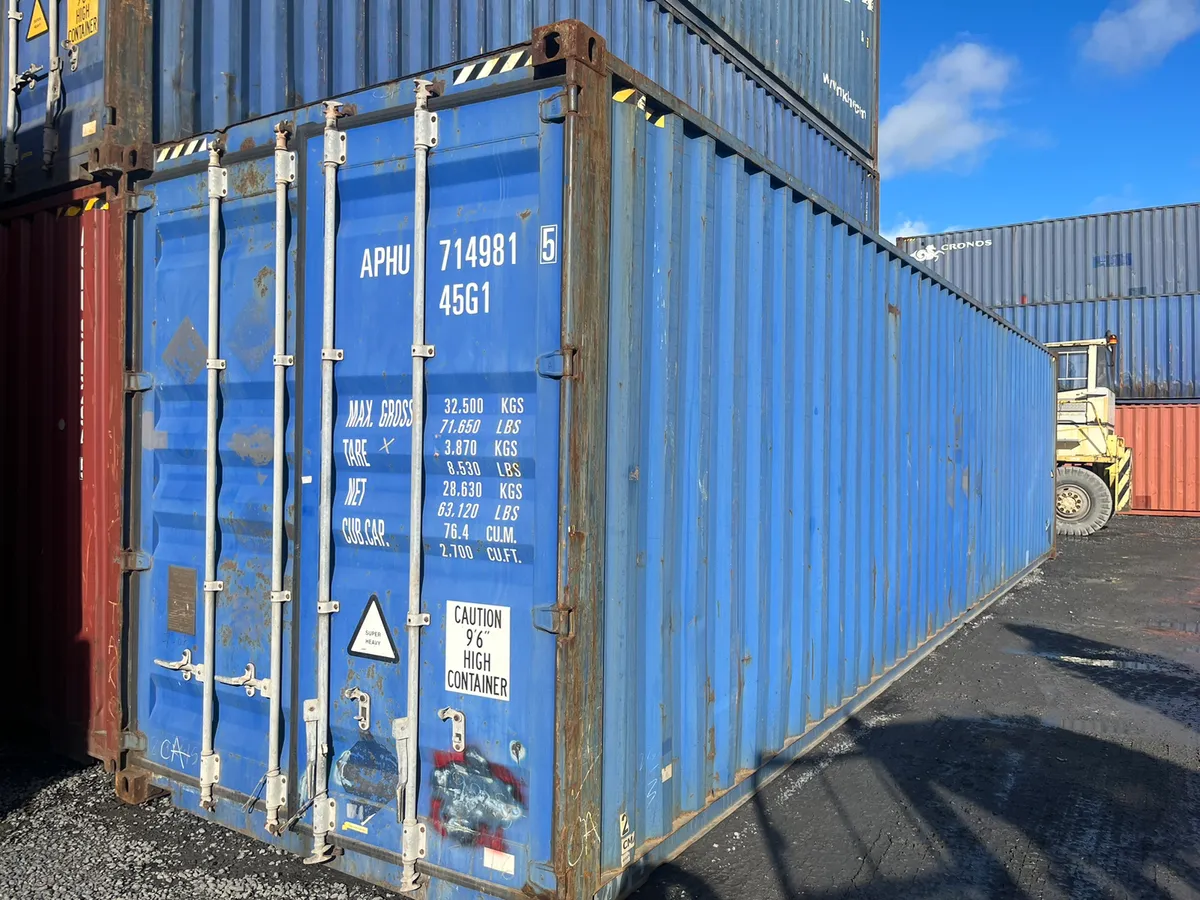 CONTAINERS HIGH CUBE - Image 1