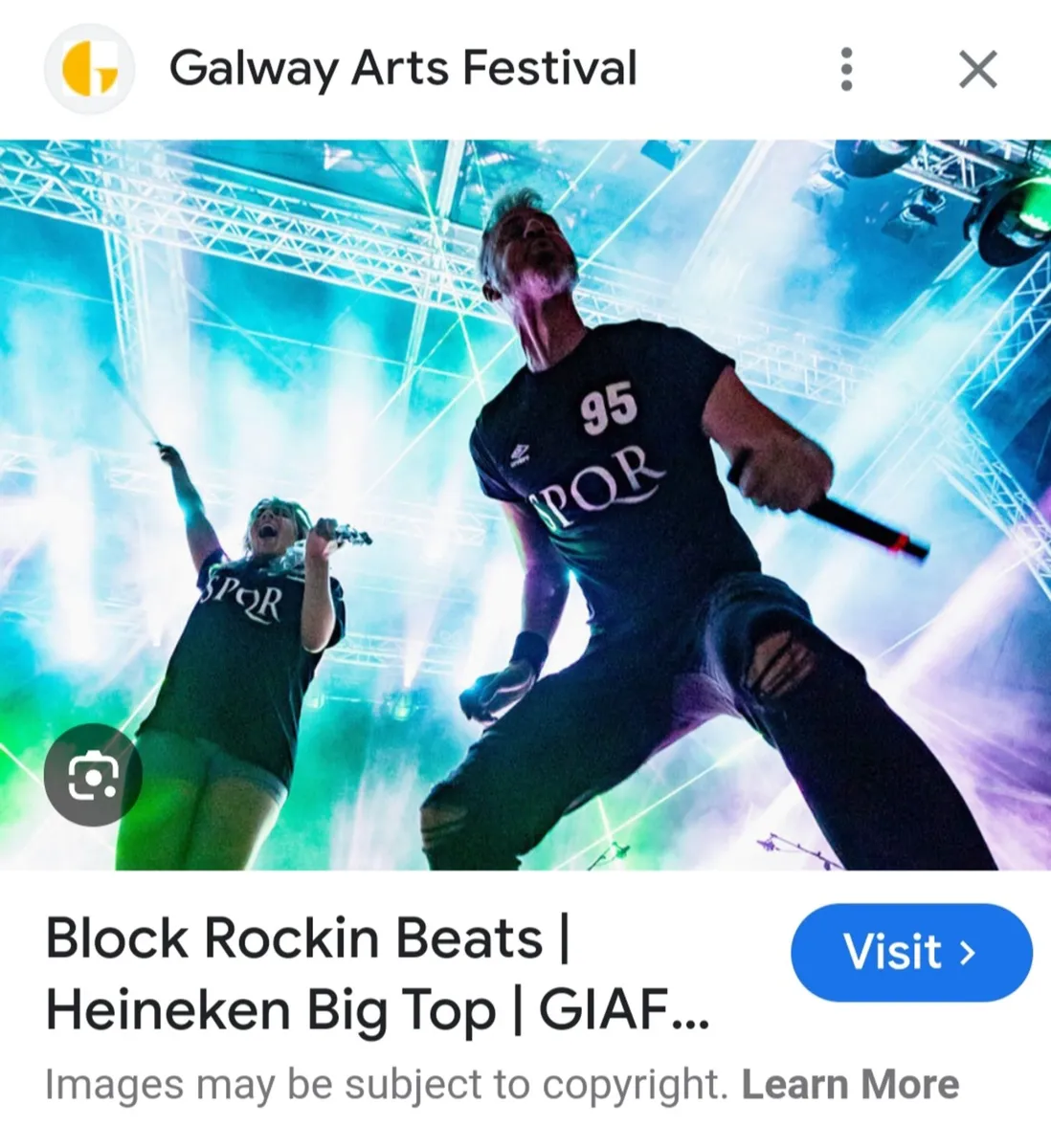 Block rocking beats Galway arts festival