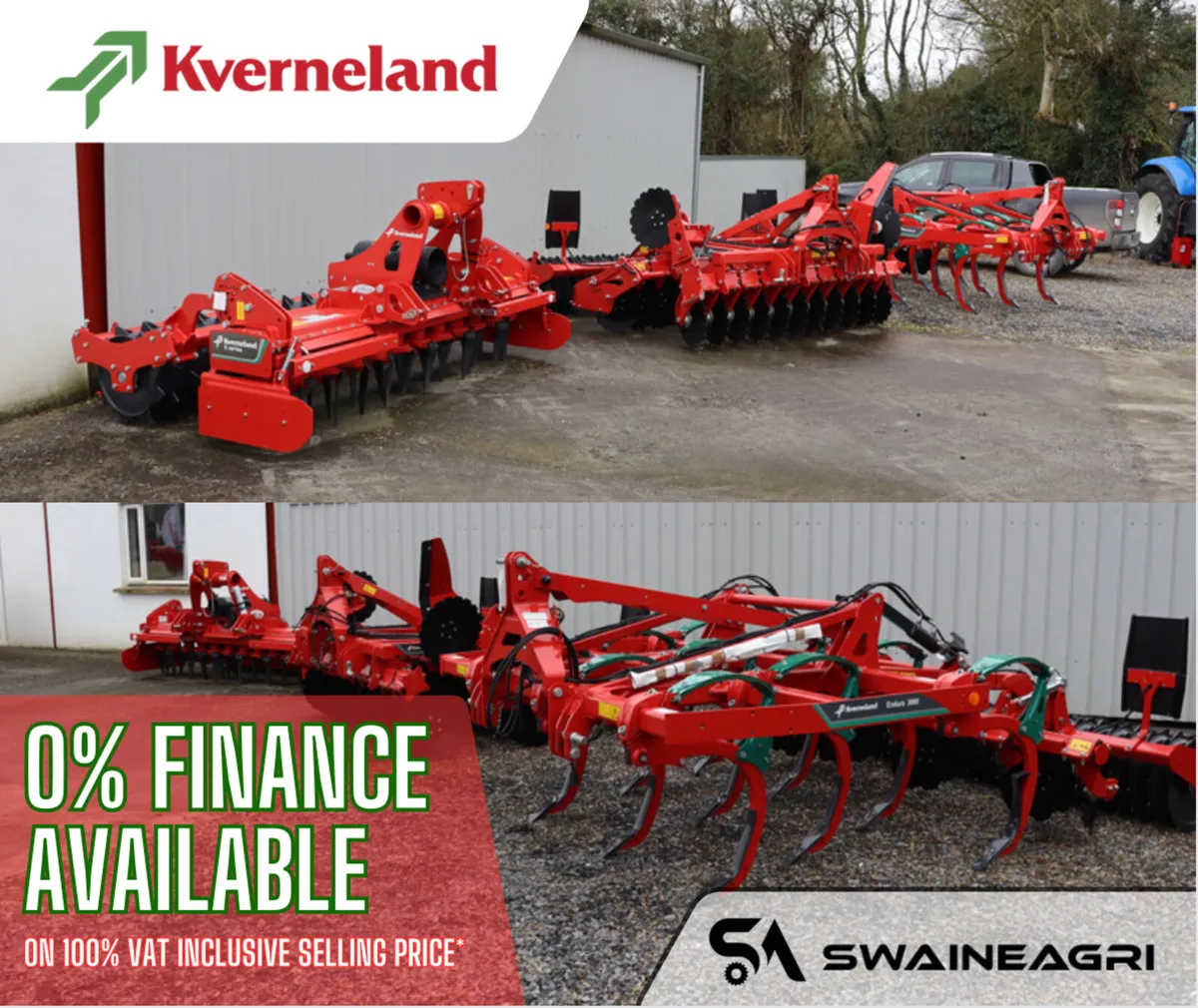 Kverneland tilliage equipment