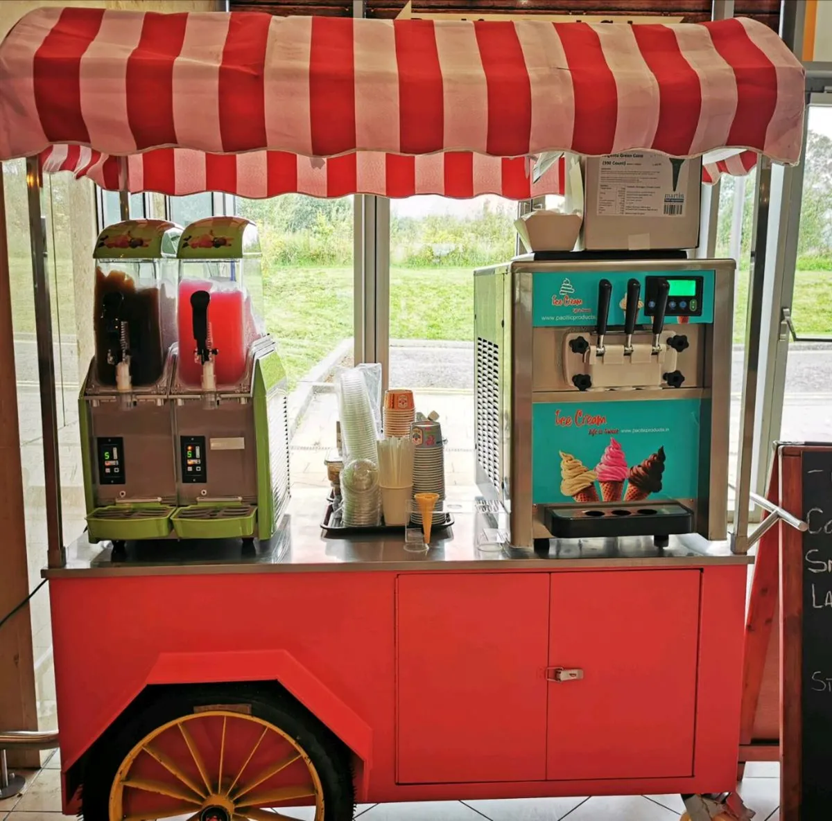 Mobile Ice cream cart/  bakery oven - Image 1