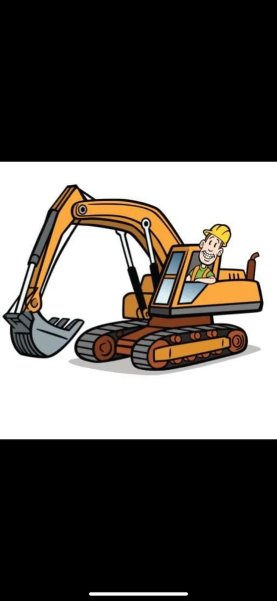 mini digger hire/groundworks - Image 1