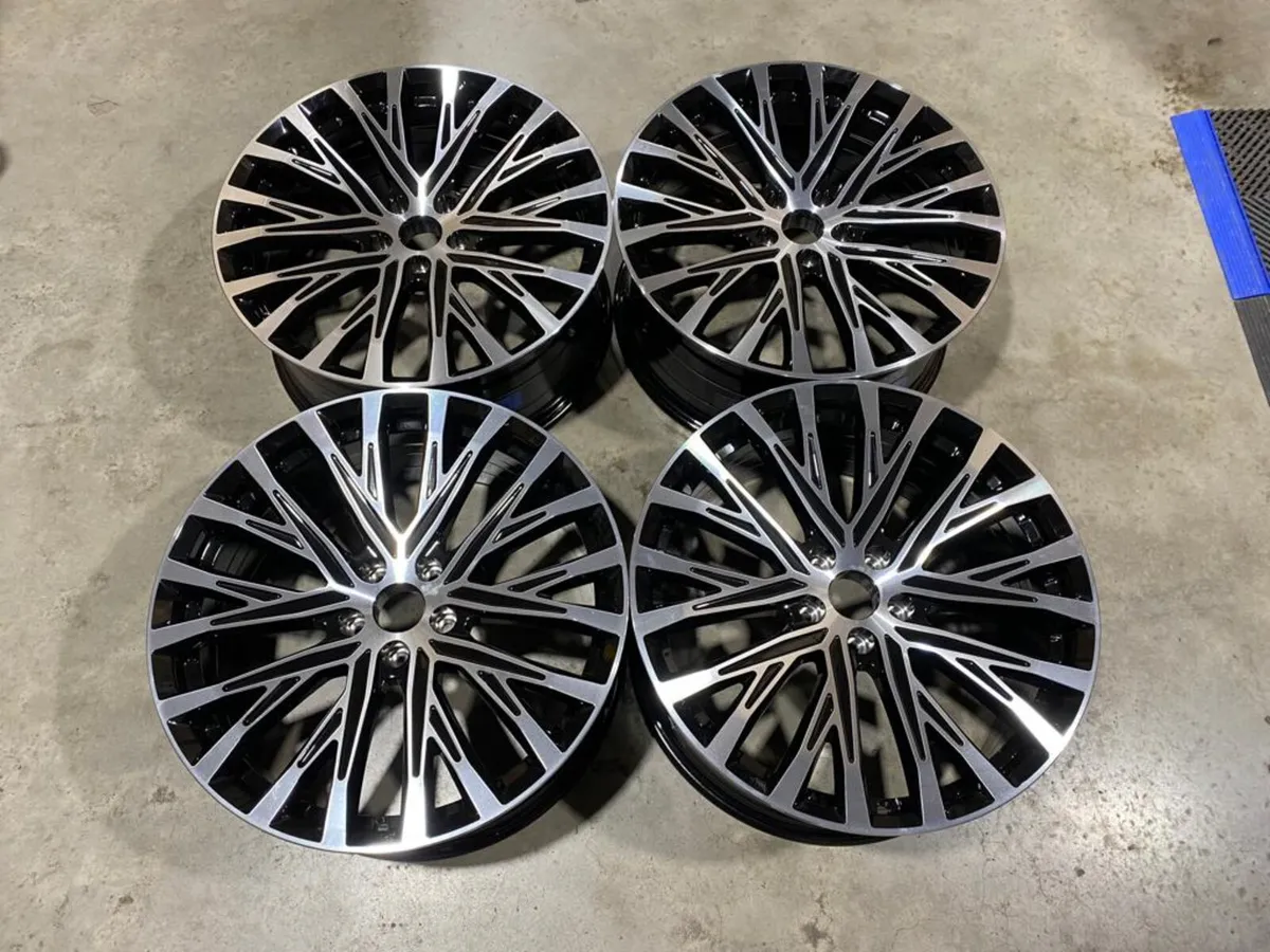 20" Inch Audi A8 style Alloys A4 A5 A6 A7 5x112 - Image 2